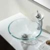 Glass Tray Waterfall Tall Faucet Chrome -AMERICANBATH Sales kgw 1700 pu 10ch cl 02 08267 82107.1552185449