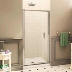 Fleurco M2-11 Montreal 21" - 36" Framed Pivot Door In Chrome