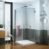 Fleurco | Platinum Cube 32" X 79" Shower Door With Return Panel, Chrome -AMERICANBATH Sales medium PXQ3636 11 40R TD Square 65763 57773.1552189021