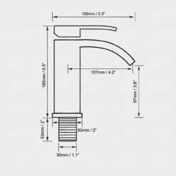 Single Handle Waterfall Faucet,Chrome -AMERICANBATH Sales s l1600 26551 09533.1552187964
