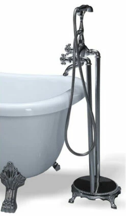 Victorian Claw Foot Chrome Tub Faucet